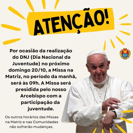 20/10: DNJ em nossa paróquia