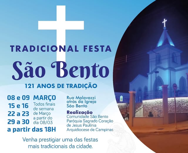 Tradicional Festa Comunidade São Bento